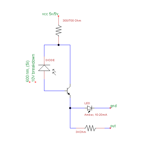 LED Reader schematic.